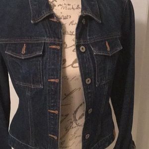 Vintage Guess Fitted Denim Jacket